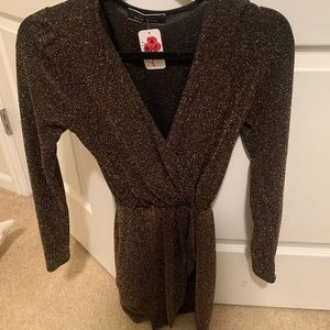 Never worn! Super flattering dress. Bought for over $60, selling for $30.